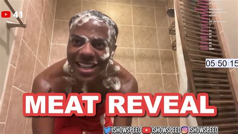 ishowspeed meat stream|ishowspeed shows meat real video.